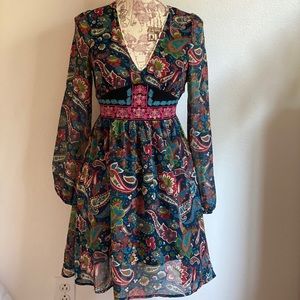 XS  dress multi colored